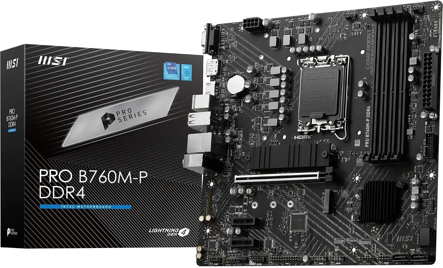 MSI PRO B760M-A WiFi DDR4 II