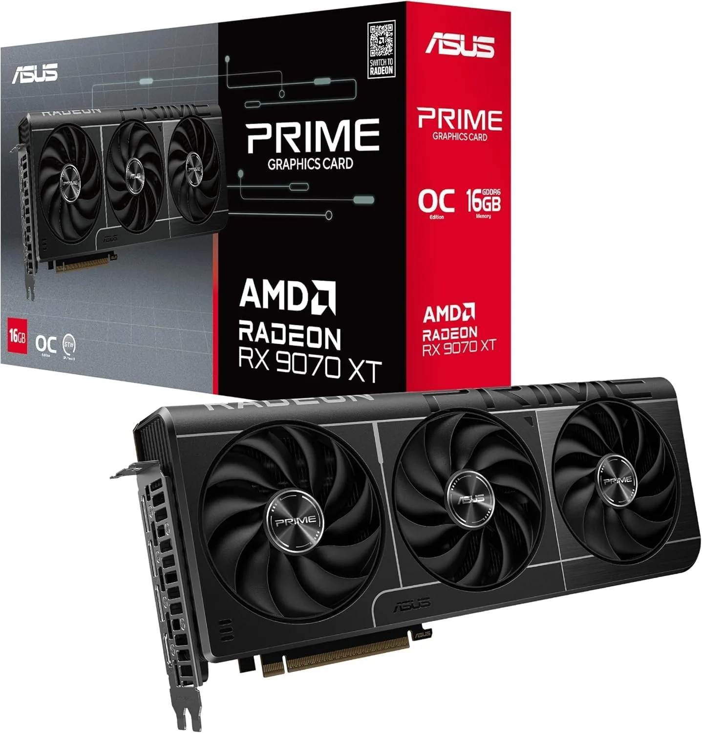 ASUS Prime AMD Radeon RX 9070 XT
