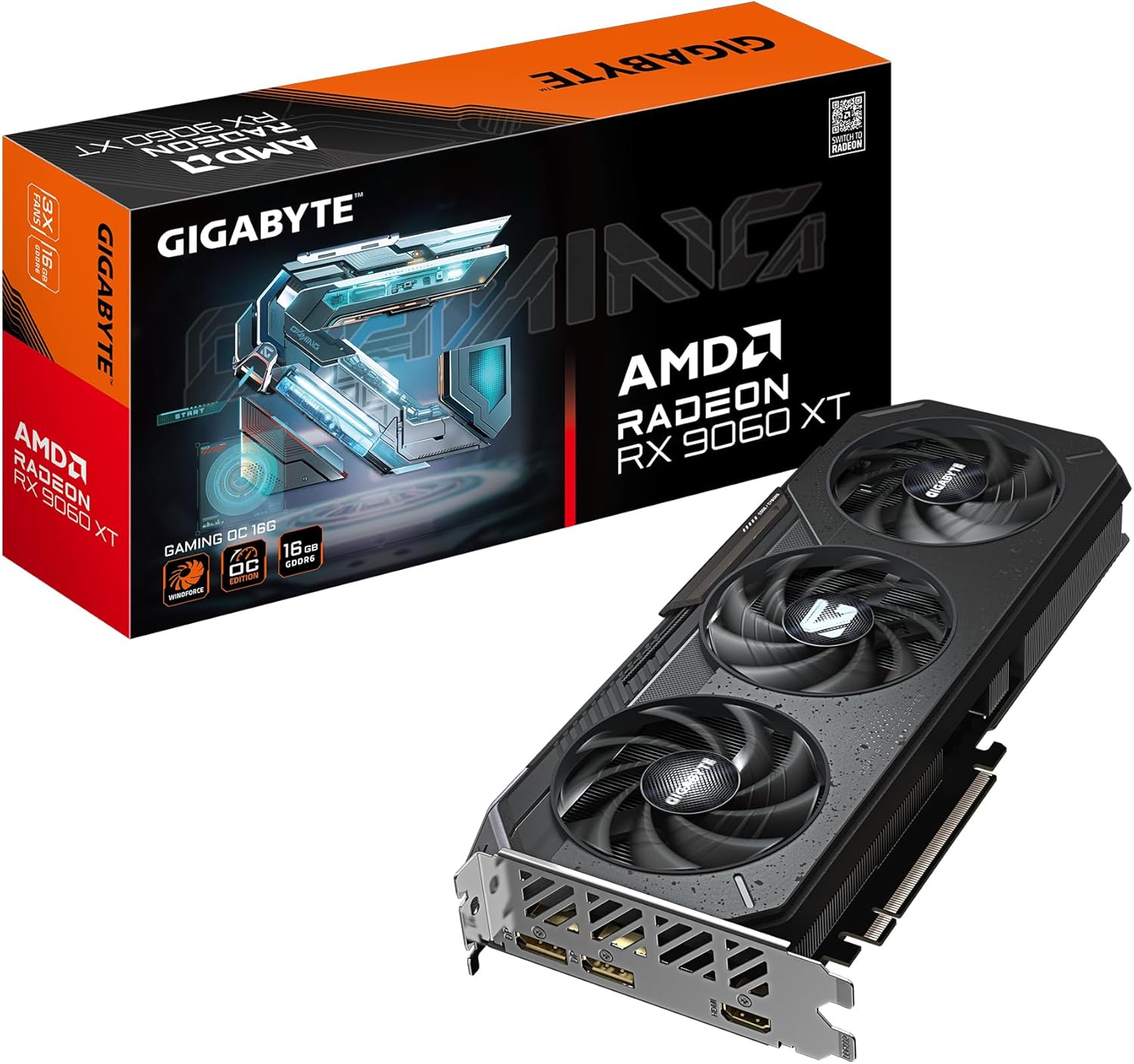 Gigabyte Radeon RX 9060 XT 16GB